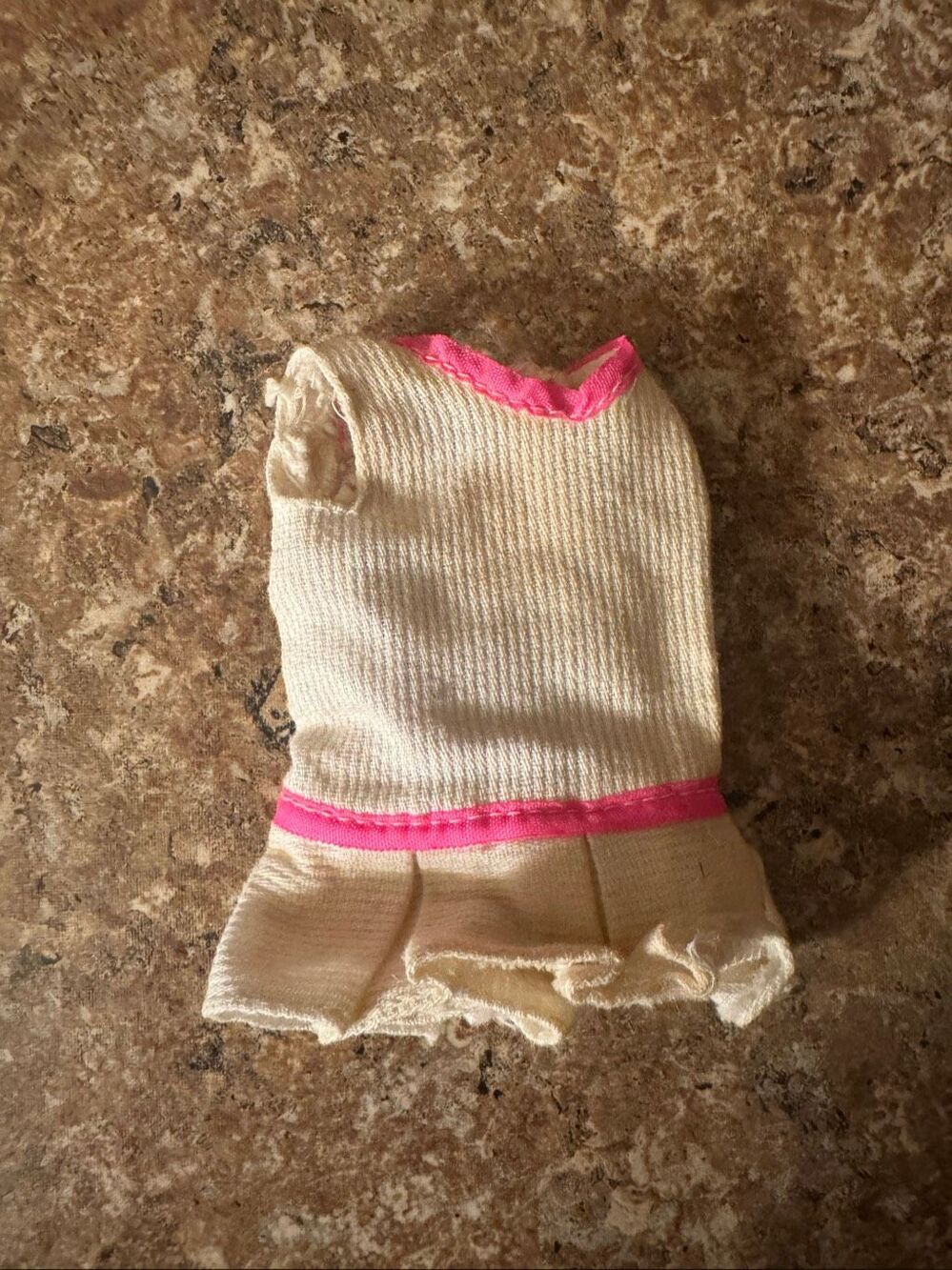 Vintage 1971 Mattel Skipper Tennis Time #3466 Tagged Dress Only